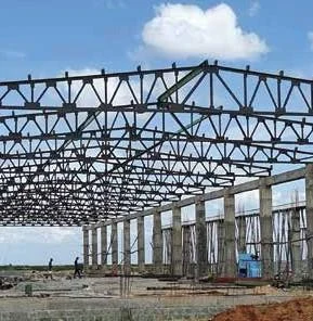 Steel structure construction
